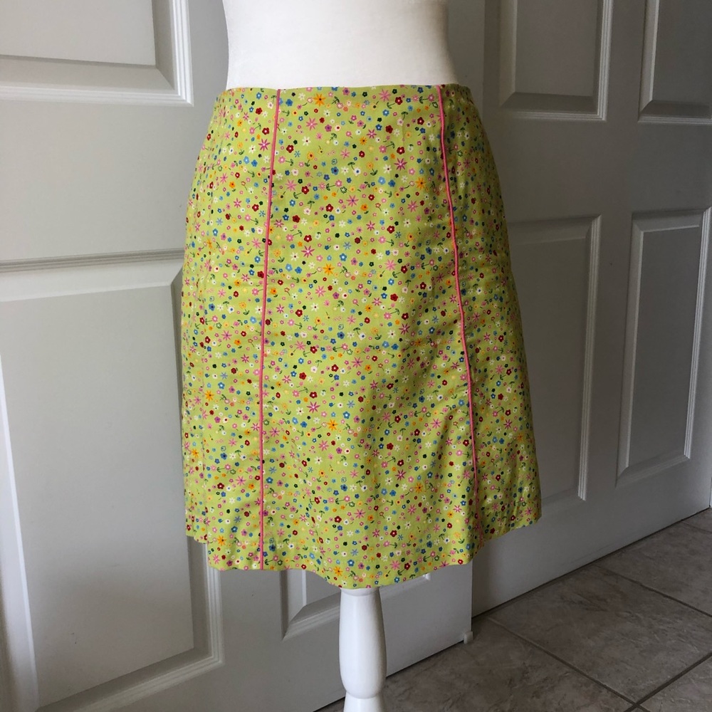 Love Life Skirt, Lime Green, XS